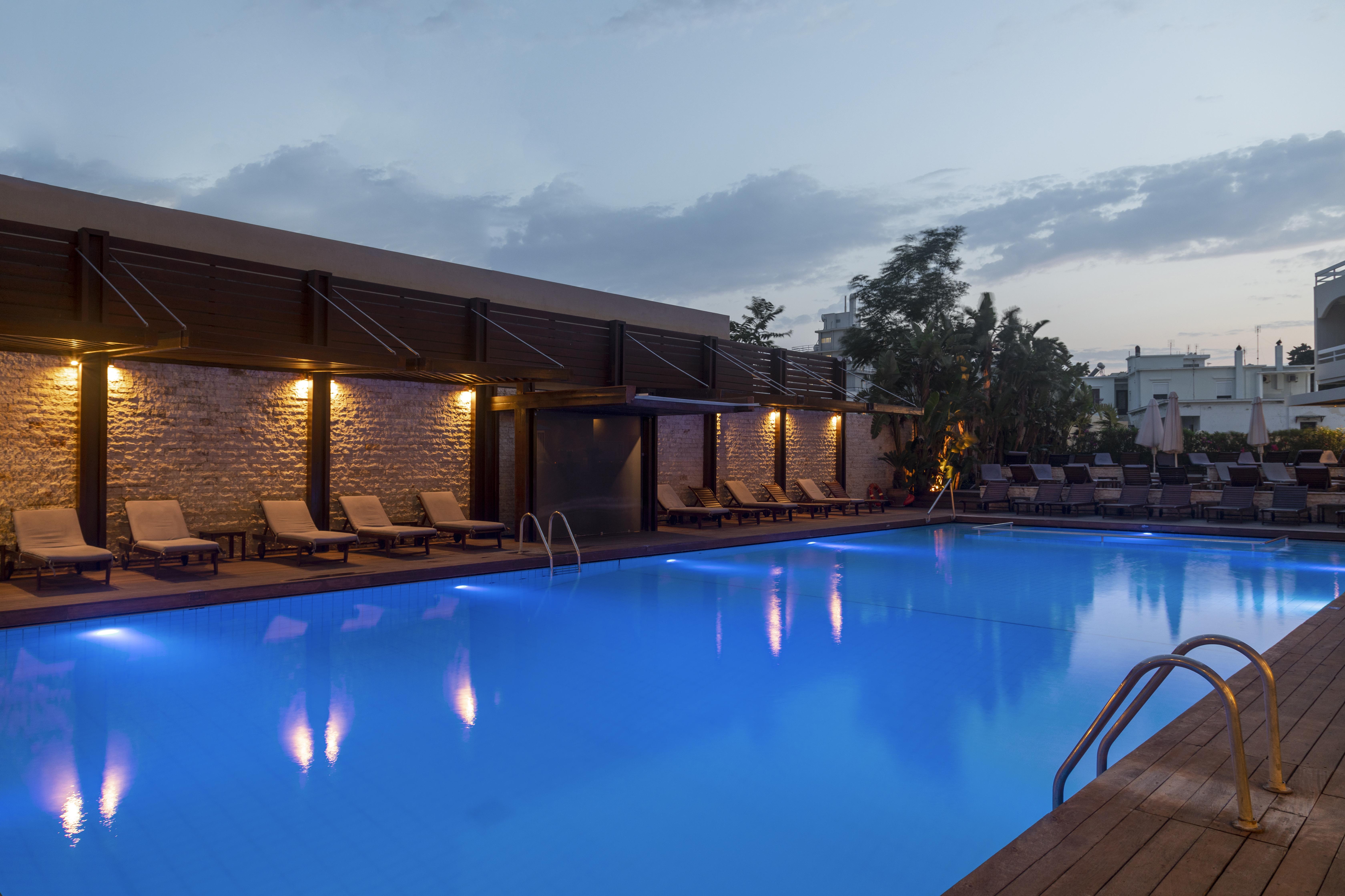 โรงแรมอาธีเนี่ยน Rhodes City ภายนอก รูปภาพ