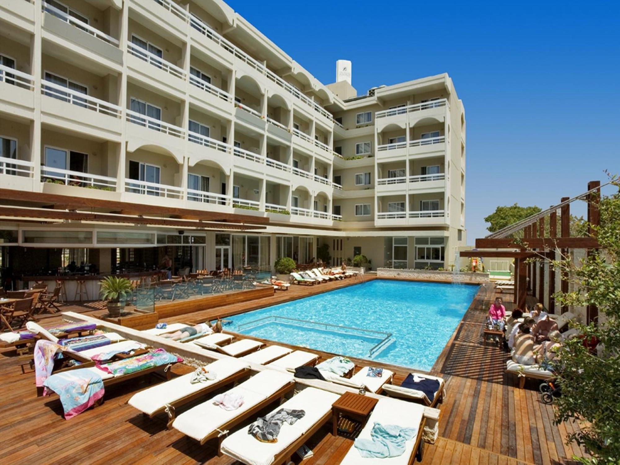 โรงแรมอาธีเนี่ยน Rhodes City ภายนอก รูปภาพ